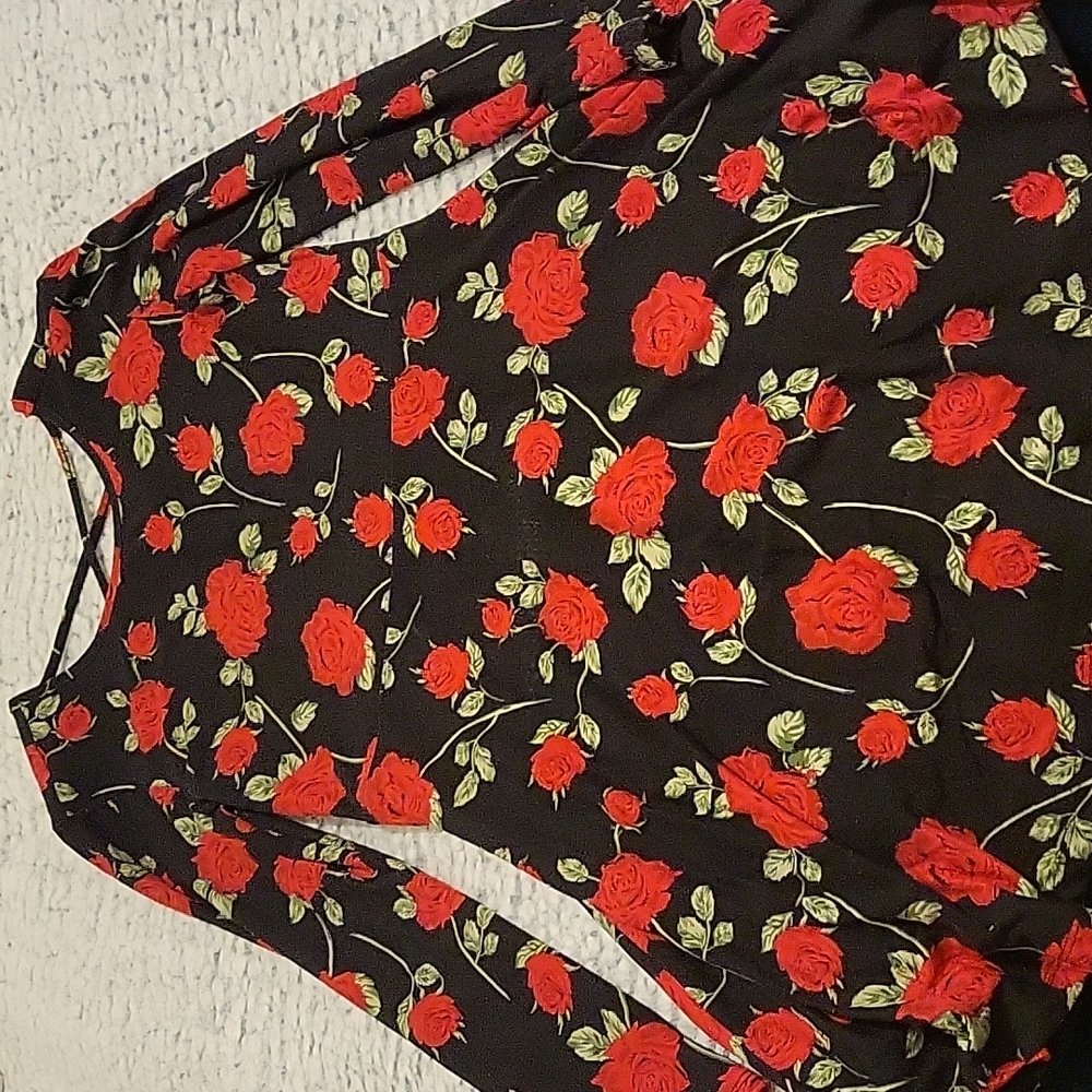 Forever 21 Girls Roses dress